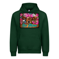 Forest Green be mine valentine's day cow Urban Hoodie - Jasminsmagicworld