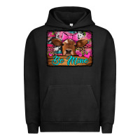 Pigment Black be mine valentine's day cow Urban Hoodie - Jasminsmagicworld