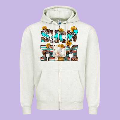 Zipper Hoodie show mom goat