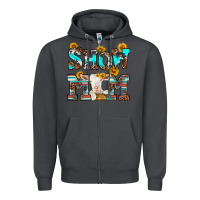 Smoke show mom goat Zipper Hoodie - RanaPortraitStore