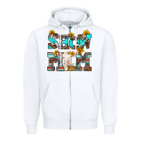 White show mom goat Zipper Hoodie - RanaPortraitStore