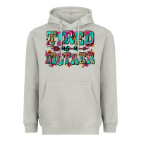 Moon Dust tired as a mother Heavyweight Hoodie - Zillion Design Studio