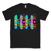 Black tie dye brushstrokes Classic Tee - RanaPortraitStore