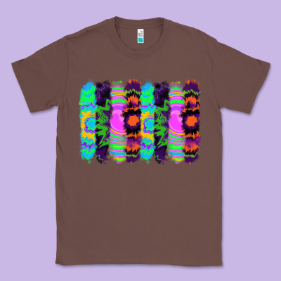 Tie Dye Brushstrokes Classic Tee Designed By Ranaportraitstore