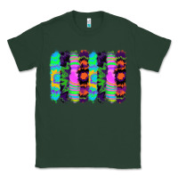 Sports Green tie dye brushstrokes Classic Tee - RanaPortraitStore