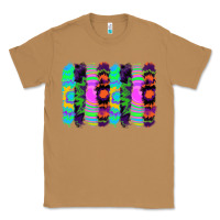 Toasted Coconut tie dye brushstrokes Classic Tee - RanaPortraitStore