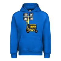 Cobalt Towable Light Towers Urban Hoodie - LillyAllenDesigns