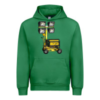 Emerald Towable Light Towers Urban Hoodie - LillyAllenDesigns