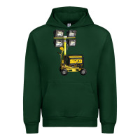 Forest Green Towable Light Towers Urban Hoodie - LillyAllenDesigns