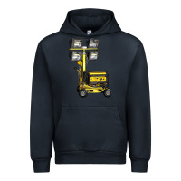 Navy Towable Light Towers Urban Hoodie - LillyAllenDesigns