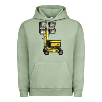 Pigment Oil Green Towable Light Towers Urban Hoodie - LillyAllenDesigns
