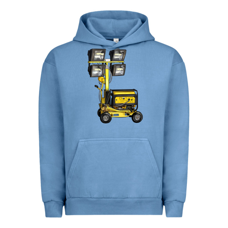 Towable Light Towers Urban Hoodie by LillyAllenDesigns | Teevron