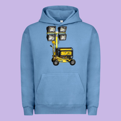 Towable Light Towers Urban Hoodie Designed By Lillyallendesigns