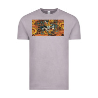 Texas Map Bull Skull Sunflower Leopard Licence Plate Vintage Tee | Teevron