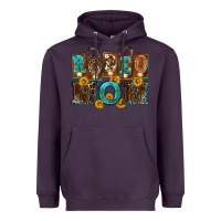 Plum rodeo mom Heavyweight Hoodie - Zillion Design Studio