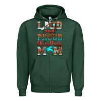 Sports Green loud and proud wrestling mom Zipper Hoodie - RanaPortraitStore