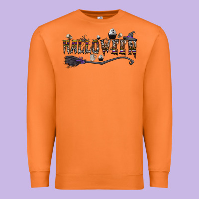 Halloween Premium Sweatshirt Designed By Cowhidedigitalart