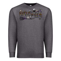 Charcoal Heather halloween Premium Sweatshirt - CowhideDigitalArt