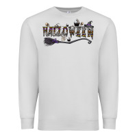 Dove Grey halloween Premium Sweatshirt - CowhideDigitalArt