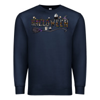 Navy halloween Premium Sweatshirt - CowhideDigitalArt