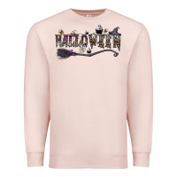 Pale Pink halloween Premium Sweatshirt - CowhideDigitalArt