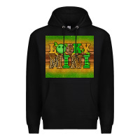 Black st patricks day lucky mini Premium Hoodie - Artiststas