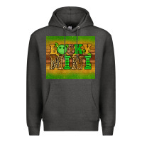 Charcoal Heather st patricks day lucky mini Premium Hoodie - Artiststas