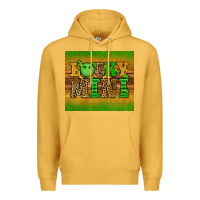 Mustard st patricks day lucky mini Premium Hoodie - Artiststas