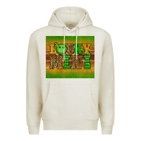 Oatmeal Heather st patricks day lucky mini Premium Hoodie - Artiststas