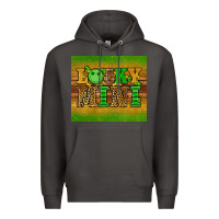 Smoke st patricks day lucky mini Premium Hoodie - Artiststas