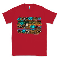 Red western background Classic Tee - RanaPortraitStore