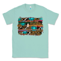Seafoam western background Classic Tee - RanaPortraitStore