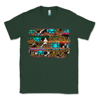 Sports Green western background Classic Tee - RanaPortraitStore