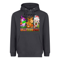 Smoke happy hallothanksmas farm animals Heavyweight Hoodie - texasbilliewilder