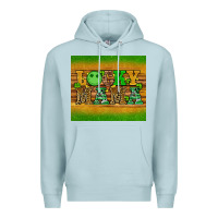 Blue Mist st patricks day lucky mama Premium Hoodie - Artiststas