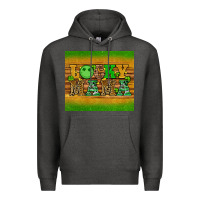 Charcoal Heather st patricks day lucky mama Premium Hoodie - Artiststas