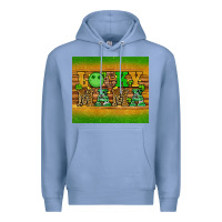 Colony Blue st patricks day lucky mama Premium Hoodie - Artiststas