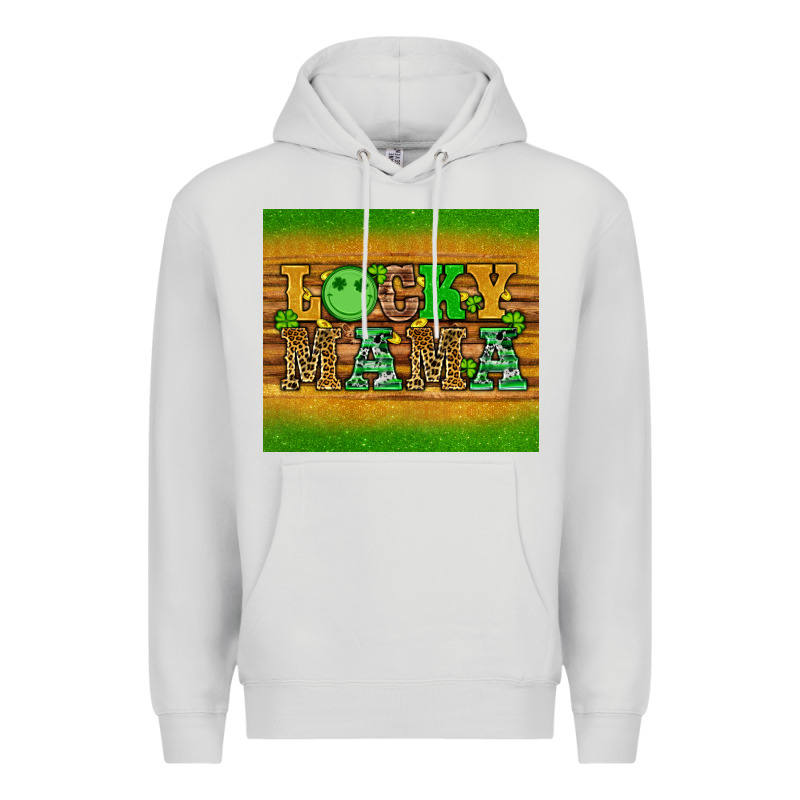 St Patricks Day Lucky Mama Premium Hoodie by Artiststas | Teevron