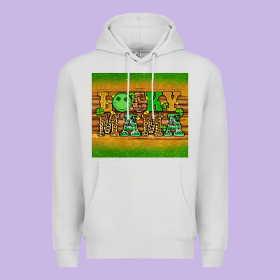 St Patricks Day Lucky Mama Premium Hoodie Designed By Artiststas