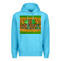 Ocean Blue st patricks day lucky mama Premium Hoodie - Artiststas