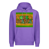 Purple st patricks day lucky mama Premium Hoodie - Artiststas