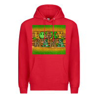 Red st patricks day lucky mama Premium Hoodie - Artiststas