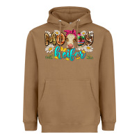 Toasted Coconut moody heifer Heavyweight Hoodie - Zillion Design Studio