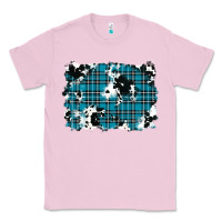 Bubblegum Pink winter plaid cowhide pattern background Classic Tee - RanaPortraitStore