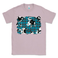Lilac winter plaid cowhide pattern background Classic Tee - RanaPortraitStore