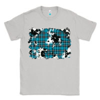 Moon Dust winter plaid cowhide pattern background Classic Tee - RanaPortraitStore