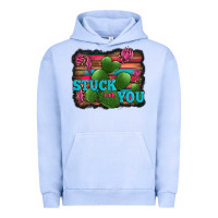 Pigment Grape Ice stuck on you heart cactus serape leopard background Urban Hoodie - Jasminsmagicworld