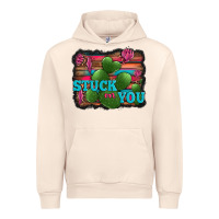 Sandshell stuck on you heart cactus serape leopard background Urban Hoodie - Jasminsmagicworld