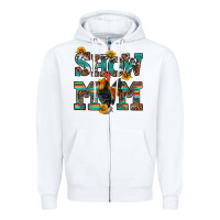 White show mom rooster Zipper Hoodie - RanaPortraitStore