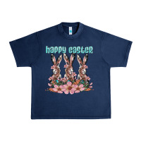 Navy happy easter bunny Urban Heavy Tee - Artiststas